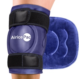 Ľadový balíček pre úľavu od bolesti kolena, opakovane použiteľný gélový zábal pre zranenia, opuchy, náhradné operácie kolena, Cold Compress Terapy for Artritída, Meniscus Tear a ACL, Blue