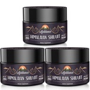 Ajoblanco 600mg Natural Himalayan Organic Shilajit Resin - Himalayan Gold Shilajit Resin with Organic Ayurvedic Blend in High Potency for Energy, Strength & Imunity, Pack of 3