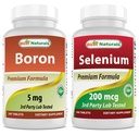 Bór 5 mg & selén 200 μg