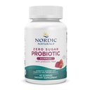 Nordic Naturals Zero Sugar Probiotic Gummies - Jahodová melónová príchuť - 40 Gummy - Podpora Tráviace Wellness & Immune Health - Non-GMO - Tretia strana testované - Vegan - 20 Servings
