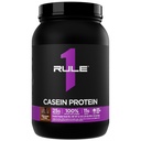 Pravidlo 1 Kazeín Proteín - 25g Bielkoviny a 11g EAA na podávanie od Slow-Release Micellar Casein pre prenocovanie zotavenie a trvalé dodanie medzi jedlami (2 libry*, čokoláda Fudge)