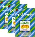 Golden Throat Lozenge Cough Drops (Jinsangzi Houpian) (12 Lozenges Per Pack) (3 balenia)