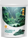 Chlorella Powder Natural s 12 oz - Chlorofyl prášok, podporuje imunitný systém a funkcie pečene, udržať mládež, Vegan, Bohatý na vegánsky proteín a vitamíny.