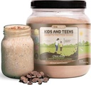 TruHeight Growth Protein Shake (Chocolate Milk Applavor, Wheey) Prírodný rast a vývoj Protein Powder for Kids & Teens - Váha Zisk Nápoje - Podporované pediatrami, Picky Eater Vitamín, Vek 4+