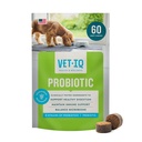 VetIQ Probiotický doplnok pre psy, Tráviaca podpora pre psy, vyživuje Gut Baktérie a podporuje funkciu čriev, Hickory Smoke Flavor, Made in The USA, 60 Gróf