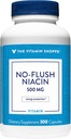 Vitamín Shoppe No Flush Niacin 500MG, podporuje hladiny cholesterolu Už v normálnom rozsahu, podporuje metabolizmus a výrobu energie, raz denne (300 kapsúl)