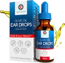 Medi Grade Olive Oil kvapky do ucha pre odstránenie voskov a zablokované uši, 10ml - 100% prírodné ušné Wax odstránenie kvapky s Pipette Dropper zmäkčuje a odstraňuje stvrdnutý Earwax Buildup - Advanced Ear Wax kvapky