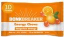 Bonk Breaker Energy Chews, Dairy-free, Gluten-free Ingrediencie poskytnúť rýchlu energiu a zameranie, 1 Box 10 paketov, Tangerine Orange