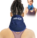 MR.ICE Neck Ice Pack Zabaľte na zranenie Znovu použiteľné studené balenie - Gél Ice Pack pre krk a pliecka s Plush Backing - studený kompres pre úľavu od bolesti, opuch, športové zranenia