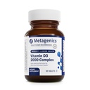 Metagenics D3 2000 IU komplexný vitamín D3 doplnok - podporuje zdravie kostí, imunitnú a zdravú reakciu zápalu* - s Isoflavónmi na absorpciu - bez lepku - 3 mesiace Zásobovanie - 90 Počet