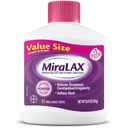 MiraLAX Laxative Powder, Jemná Zápcha Relief pre dospelých, Stolový zmäkčovač s PEG 3350, Nestimulujúce preháňadlo, Žiadne nepriaznivé vedľajšie účinky, Osmotické preháňadlo, 45 dávok