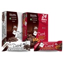 NuGo Dark Rozmanitosť - Čokoládový praclík 12 Bary a čokoládové Chip 12 Bary, 12g Bielkoviny, Vegan, Gluten Free, Non-GMO, Kosher Pareve, 24 Počet