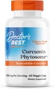 Lekári Najlepšie Curcumin Phytosome, Biodostupný Curcumin, Non-GMO, Gluten Free, Soy Free, Vegan 60 Veggie Caps