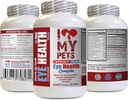 I LOVE MY PETS LLC pes oko doplnok - pes oko zdravotný komplex - Premium Formula - Vet Doporučené - pes lutein - 1 fľaša (60 Treats)