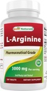 Najlepšie Naturals L-Arginine 3000mg Per Serving - 240 tabliet - Farmaceutická trieda - Non-GMO & Gluten Free - Vyrobené v USA