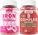 Vitamin B Complex Gummies & Iron Filled Gummies 26mg