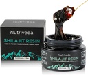 Premium Shilajit Resin 600mg - Gold Grade Himalayan Shilajit - Bohatá na stopové minerály a Fulvic Acid for Energy and Immune Support - Third-Party Tested - 30g(Zlepšená chuť, menej horké)
