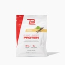 TB12 Plant Based Protein Powder by Tom Brady, 24g Vegan Pea Protein, Low Sugar, Low Carb, Non-GMO, náhrada jedla, Keto Friendly, Paleo, Sugar Free, Vanilla Flavor (1.12 Ounce, balenie 12)
