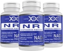 Genex Formulates NR Nikotínamid Riboside 300 mg (3 balenia) NAD+ Precursor for Healthy Aging - GMP-Certifikovaný, bez GMO, bezlepkový, vegetariánsky