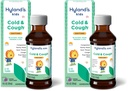 Hyland's Naturals Kids Cold & Cough, Daytime Grape flavor Cough Sirup Medicine for Kids Ages 2+, Decongestant, Sore Throat & Allergy Relief, Natural Liečba pre bežné studené symptómy, 4 Fl Oz