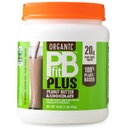 PBfit Vegan Organic Arašidové maslo a čokoláda Plus prášok, 1 libra