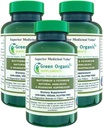 Zelené organické doplnky Butterbur, Horúčka, Analgéza, Bolesť, & Bolesť hlavy Supresor, 90 VCaps, High Absorbable, non-GMO, Gluten-free (Stock of 3)