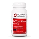 PROTOKOL PRE ŽIVOTNÉ BILANCIE L-karnitín 500mg - Bunkový energetický metabolizmus - výkon cvičenia, zotavenie - 60 Veg Caps