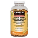 Costco Companies Inc. Kirkland Signature 100% Wild Fish Oil Blend with Aljašský Salmon Oil, 1000mg, 400 Softgels