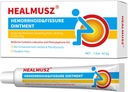 HEALMUSZ Rapid Relief Hemorfoidný krém so 4% lidokaínovým krémom a 0,25% Fenylefrín HCI pre rýchlu úľavu od bolesti, opuchu, nepohodlia a svrbenia (1,5 oz)