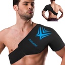 Rameno Zmrzlina Rotator Putá Cold Therapy Flexibilný opakovane použiteľný gél Zmrzlina studený Pack Kompresný zábal pre zranenia bolesť Relief & Tendinitída, zotavenie po plece chirurgia, opuchy(čierna)