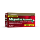 GoodSense Migraine Relief Geltabs, Acetaminophen, Aspirin (NSAID) a Caffeine, 80 Count