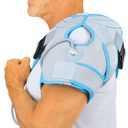 Arctic Flex Plece Pack Brace - Cold Compression Wrap s čerpadlom - Podpora Rotator Putá, Mrazené plece, Tendinitída, Vykĺbené kĺby, Labrum Tears, Bolesť, Sprains - Plece vľavo alebo vpravo Plece