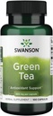 Swanson Green Tea Extract Supplement - Antioxidant Rich - 500 MG Green Tea Leaf Powder - 100 Kapsule