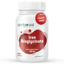 Ambrosial Železo Bisglycinát 28Mg Tablety Balenie s 1-120 tabletami