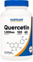 Nutricost Quercetin 1000mg, 120 Kapsule - Vegetariánske kapsule, 60 Servings, 500mg Per Capsule, Non-GMO, Gluten Free