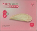 7" x 8" Oval Gentle Border Pena Dressing for Wound Care (CWL1135) - Aids Wound Healing by Absorbing and containing Drainage while being gentle on The Surrounding Skin. (Box z 10)