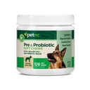 PetNC Natural Care Liver Flavor, Cheese Pre & Probiotic Soft Chews for Dog 120 ct (Packaging May Vary)