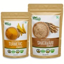 ORGANICKÝ ZING Shatavari 454g a Turmérsky prášok 115g