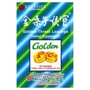 Golden Throat Lozenge (Honeysuckle Original Flavor) (Throat, Immune, Respiratory Support) (Jinsangzi Houpian) (12 Lozenges) (1 balenie)