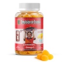 Emulsión de Escocia Omega 3 Gummy pre deti 