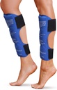 Shin Splint Ice Packs, HSA a FSA oprávnené opakované Hot a studená terapia Zalomenie 