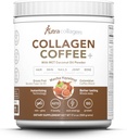 NUTRACOLLAGEN Peptide prášok s premium Columbian Coffee; tráva-Fed; Keto Friendly, MCT kokosový olej prášok, bez sóje, bez lepku, bez cukru, 40mg kofeínu/SVG; Mocha Hazelnut 25 Servings