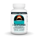 Zdroj Naturals L-Tryptofán s vitamínom B-6 - Podpora Mood, Relaxácia a spánok - 1000 mg - 60 tabliet
