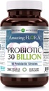 Amazing Flora Probiotic 10 Najlepšie probiotiká Kmene 30 Milión 