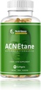 ACNEtane - Všetky prírodné vitamíny doplnok pre liečbu akné, 90 Veggie Softgels (Trévy Hormonal, Puberty, & Cystic Akne Internally)