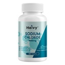 Heivy Chlorid sodný Tablety 1000 mg - Čistá soľná tableta, 365 tabliet, Chlorid sodný, NeGMO - Podpora pre rovnováhu a hydratáciu elektrolytov, hydratačný nápoj pre elektrolyty