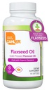Zahler Organic Ľanový olej - 1000mg Softgels - Organic Omega 3 ALA Supplement - Kosher Non-GMO Gluten Free Vegetarian-Friendly Ľanové semeno (90 Počet)