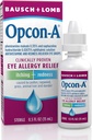 Alergické očné kvapky Bausch & Lomb, na zmiernenie svrbenia a začervenania, 15 ml