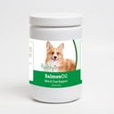 Zdravé plemená Pembroke Welsh Corgi Salmon Oil Soft Chews 120 Count