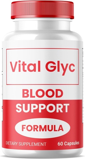 (1 balenie) Vital Glyc Kapsule - Oficiálna krvná podpora Formula, Vital Glyc Krvné nádoby Čistič, Vital Glyc Glyco Optimizer Tabletky, Podporuje celkové zdravie a wellness, Vital Glyc prášok (60 kapsúl)